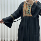 پیراهن گلدوزی وارداتی مدل مانیا کد 1777