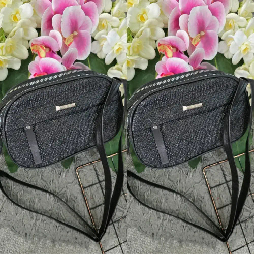 کیف زنانه مدل آیدا جنس چرم طرح کنفی سه خونه