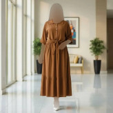 ست شومیز و دامن زنانه مدل حنانه جنس نخی فری سایز 38 تا 48