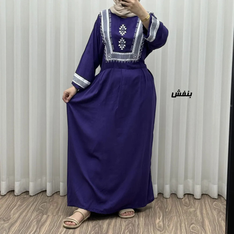 پیراهن نخی مدل پادمیرا R1842
