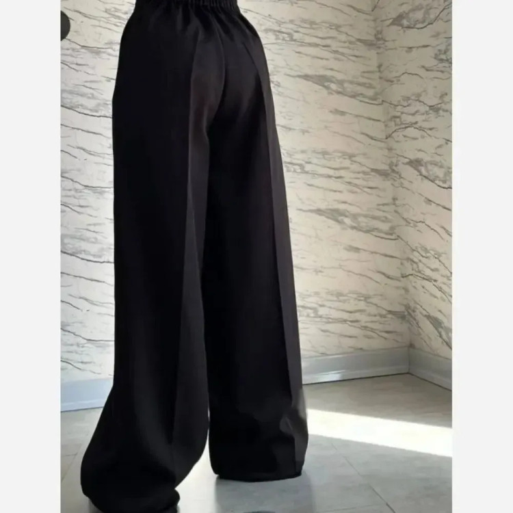 شلوار بگ مازراتی زنانه رنگ مشکی در سایزبندی متنوع