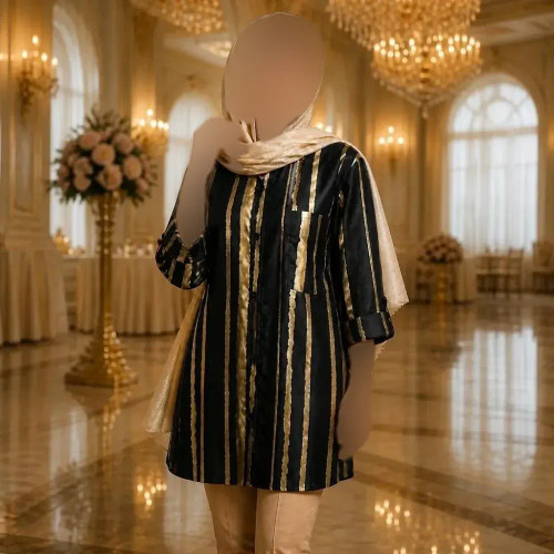مانتو زنانه مدل تبسم جنس بوگاتی گرم بالا فری سایز 38 تا 46