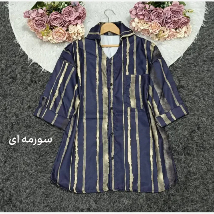 مانتو زنانه مدل تبسم جنس بوگاتی گرم بالا فری سایز 38 تا 46