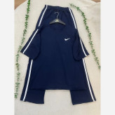 تیشرت و شلوار نایک NIKE با جنس سوپر اسپان و رنگ بندی متنوع، سایز فری
