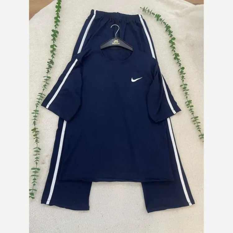 تیشرت و شلوار نایک NIKE با جنس سوپر اسپان و رنگ بندی متنوع، سایز فری