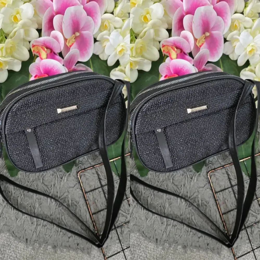 کیف زنانه مدل آیدا جنس چرم طرح کنفی سه خونه