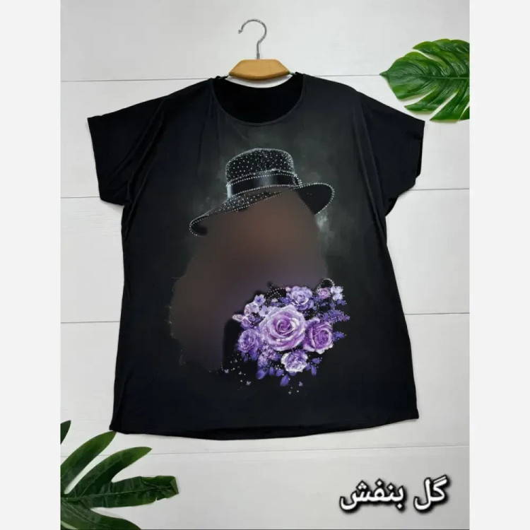 شومیز ویسکوز الیزه کش مدل دایانا سایز بزرگ 38 تا 50