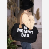 کیف MOMMY BAG برزنتی کجراه رنگ مشکی مناسب باشگاه و مهمانی