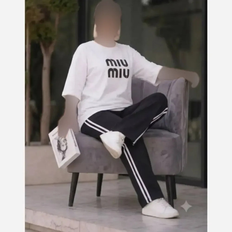 ست اسپرت زنانه پنبه گلکسی مدل مرلین سایز فری 38 تا 46