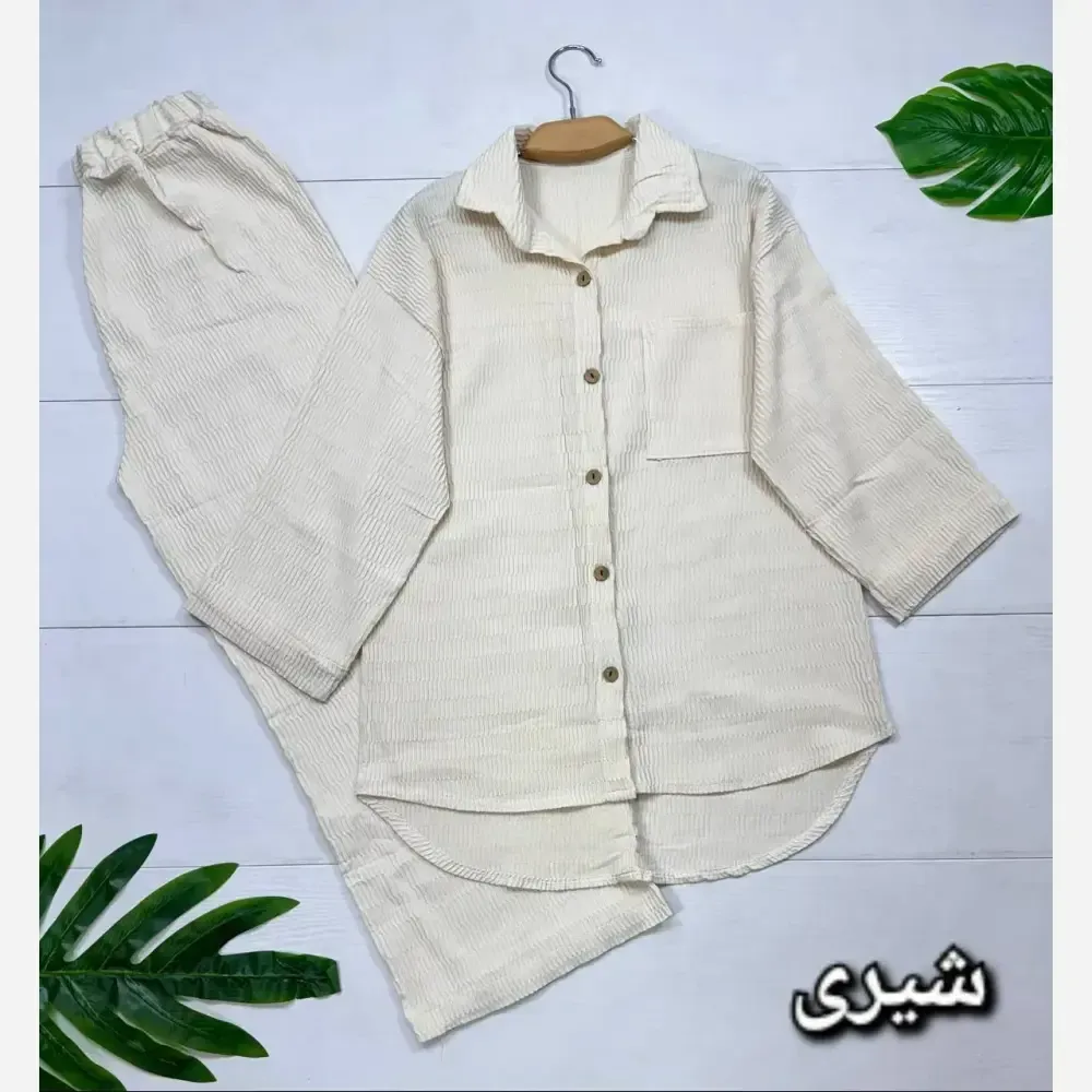 شلوار تک نازنین جنس آیوا کوک دوزی فری سایز 38 تا 46