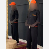 سوییشرت و شلوار هرمس مازراتی مشکی فری سایز 38 تا 46