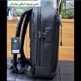 کوله پشتی لپتاپ دانشجویی و اداری قفل دار مناسب لپتاپ 17.5 اینچ