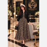 ست ساحلی و کت دیبا جنس زیره بوگاتی و رویه صوفیا سایز 38 تا 46 فری