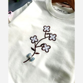 دورس بچه گانه چهارگل طرح گلدوزی برجسته آستین شاطری سایز 40 تا 55