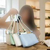 کیف فانتزی صابونی شیک رنگبندی متنوع سایز 22 در 12
